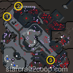 Locations of the Part & Parcel Employees Easter Egg