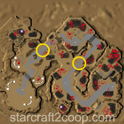 Attack Wave Trigger Locations