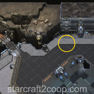 Left Spawn Point of Normal Attack Wave